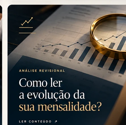 Capa editorial: Como ler a evolução da sua mensalidade?